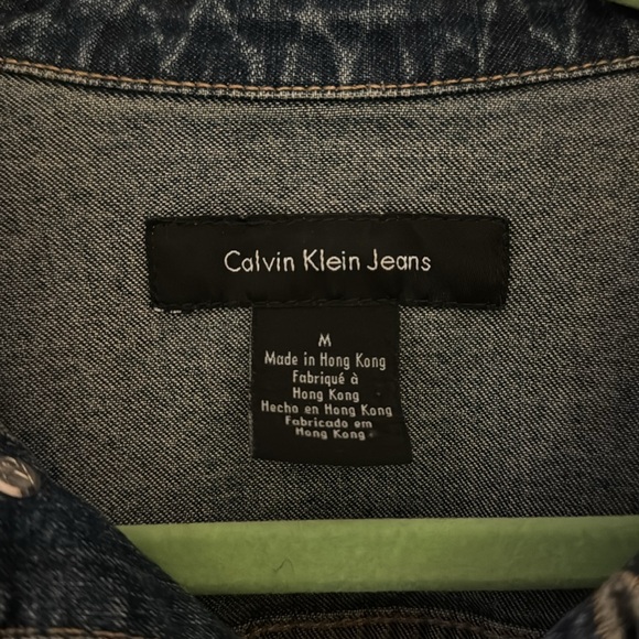 Calvin Klein denim jacket medium - Picture 3 of 3